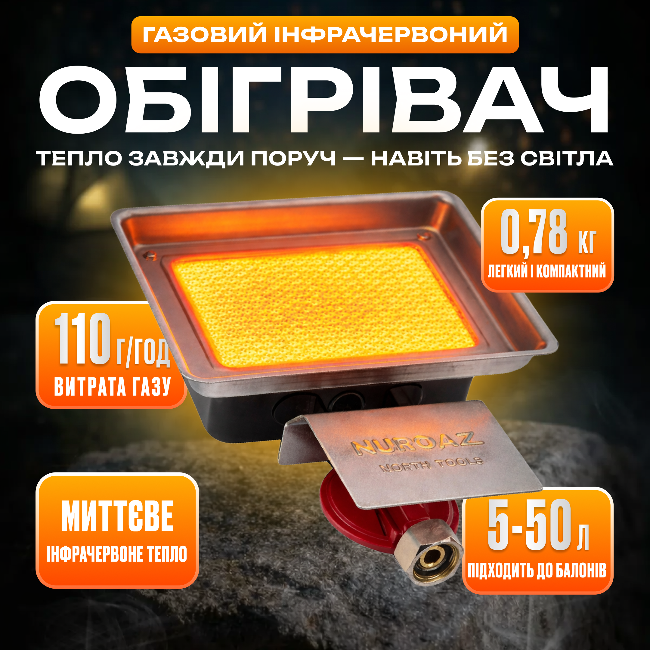 Газовий обігрівач